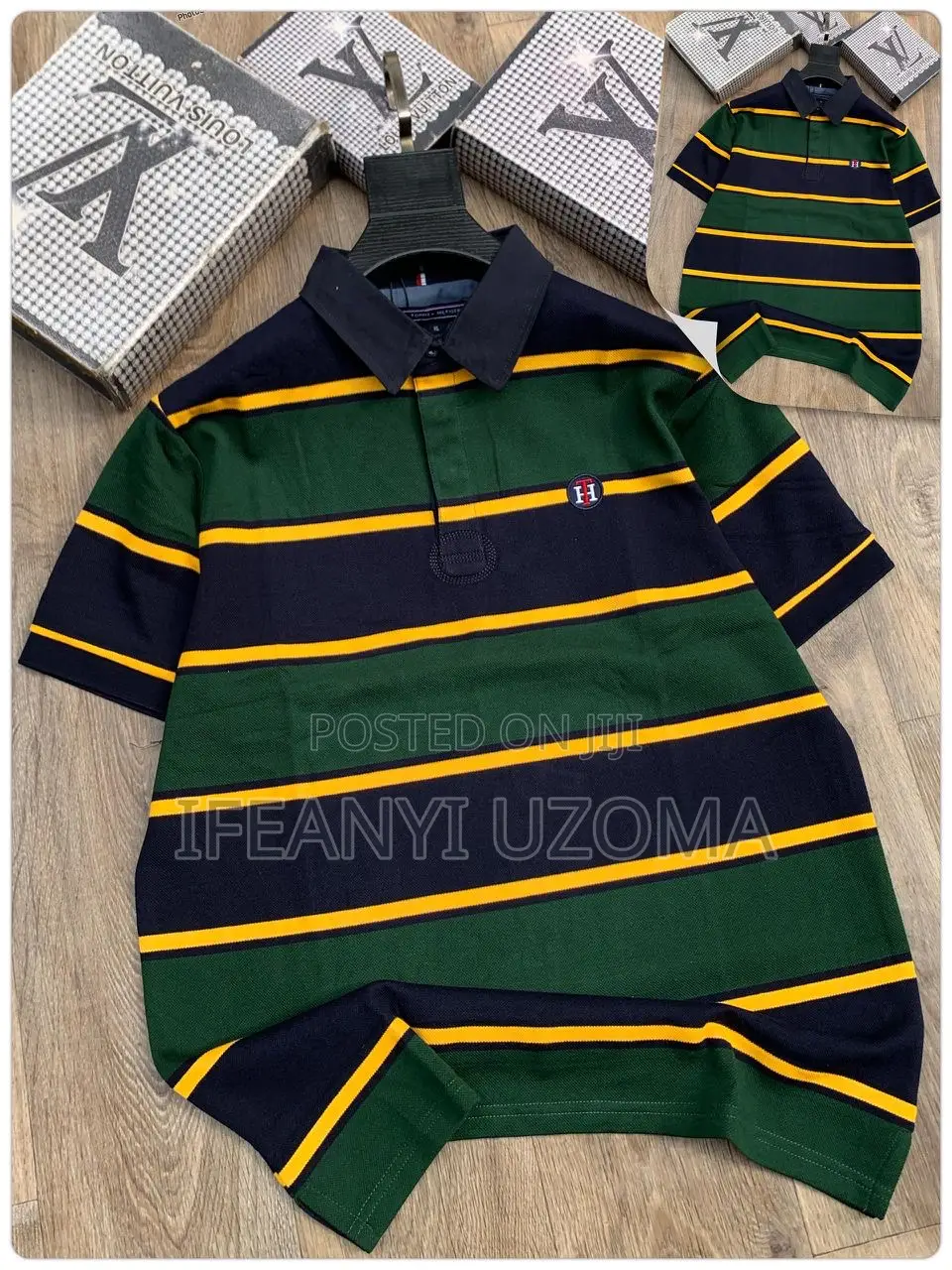 Good Quality Men Collar Tshirt