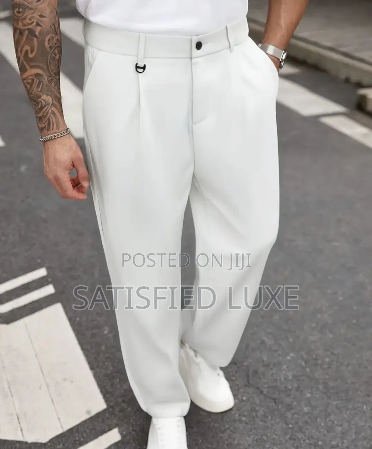 Classic Pujer Celadon Trouser for Men