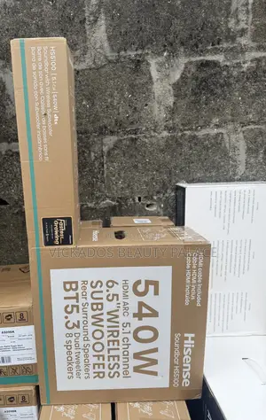 Hisense Soundbar With Subwoofer 540w 5.1ch (Hs5100)