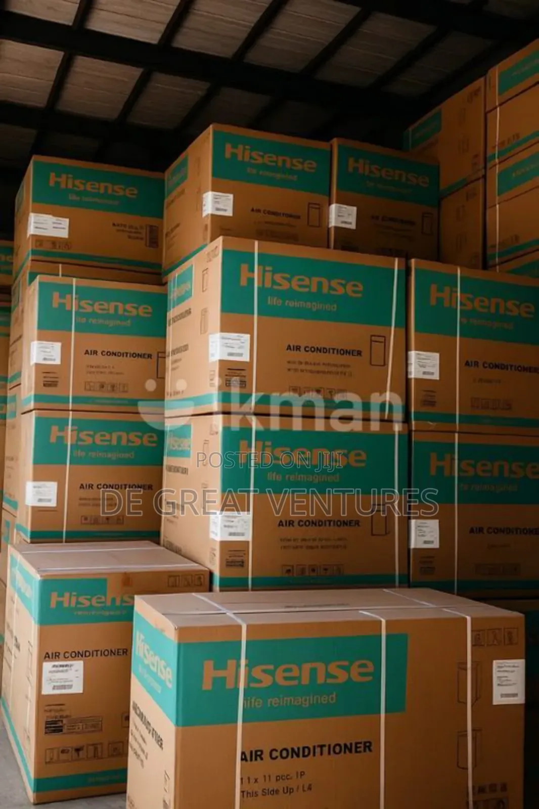 Brand New Hisense 1hp Split Unit Air Conditioner√100% Full Compressor√
