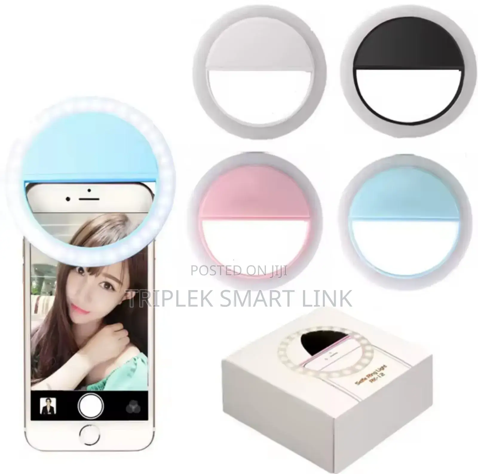 Rechargeable Selfie Ring Light for All Phones