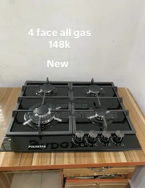4 Burner Gas Cooker 60cm