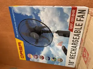 Qasa 18” Rechargeable Fan With Remote