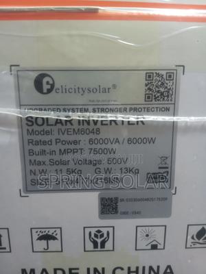 6kva Felicity Solar Inverter 48v in Gbagada - Electrical Equipment ...