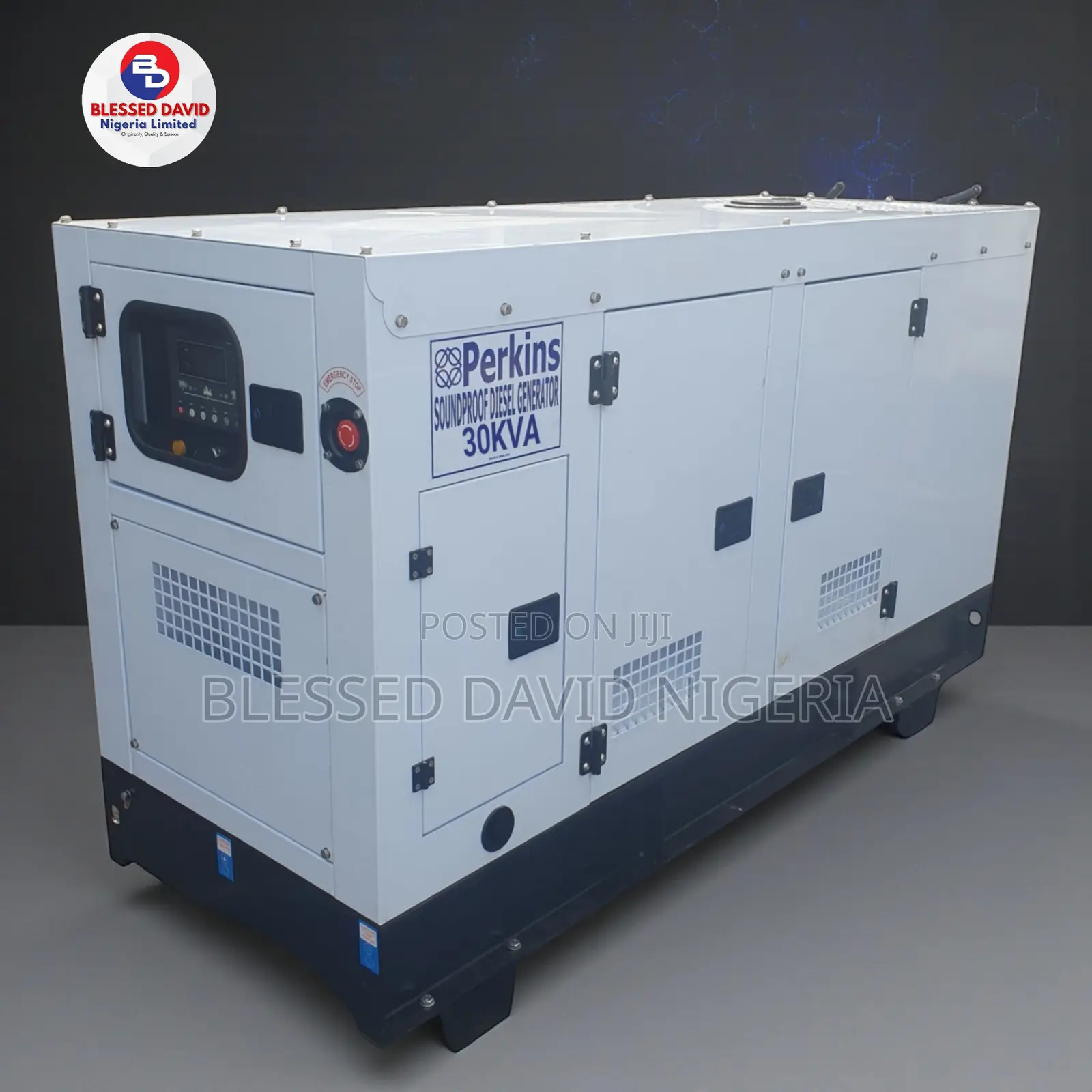 Perkins 30kva Soundproof Diesel Generator Sp-30