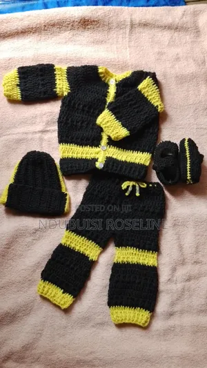 Hand Made Crocheting Wears for New Born Baby and Kids
