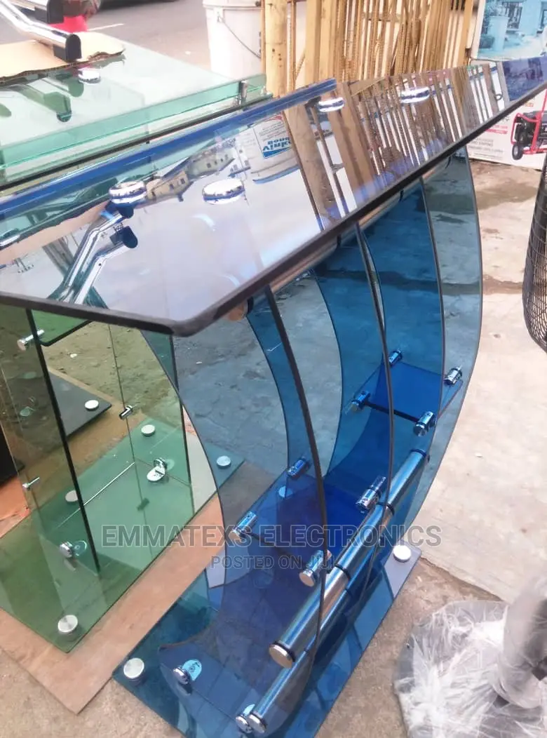 Imported Glass Pulpit