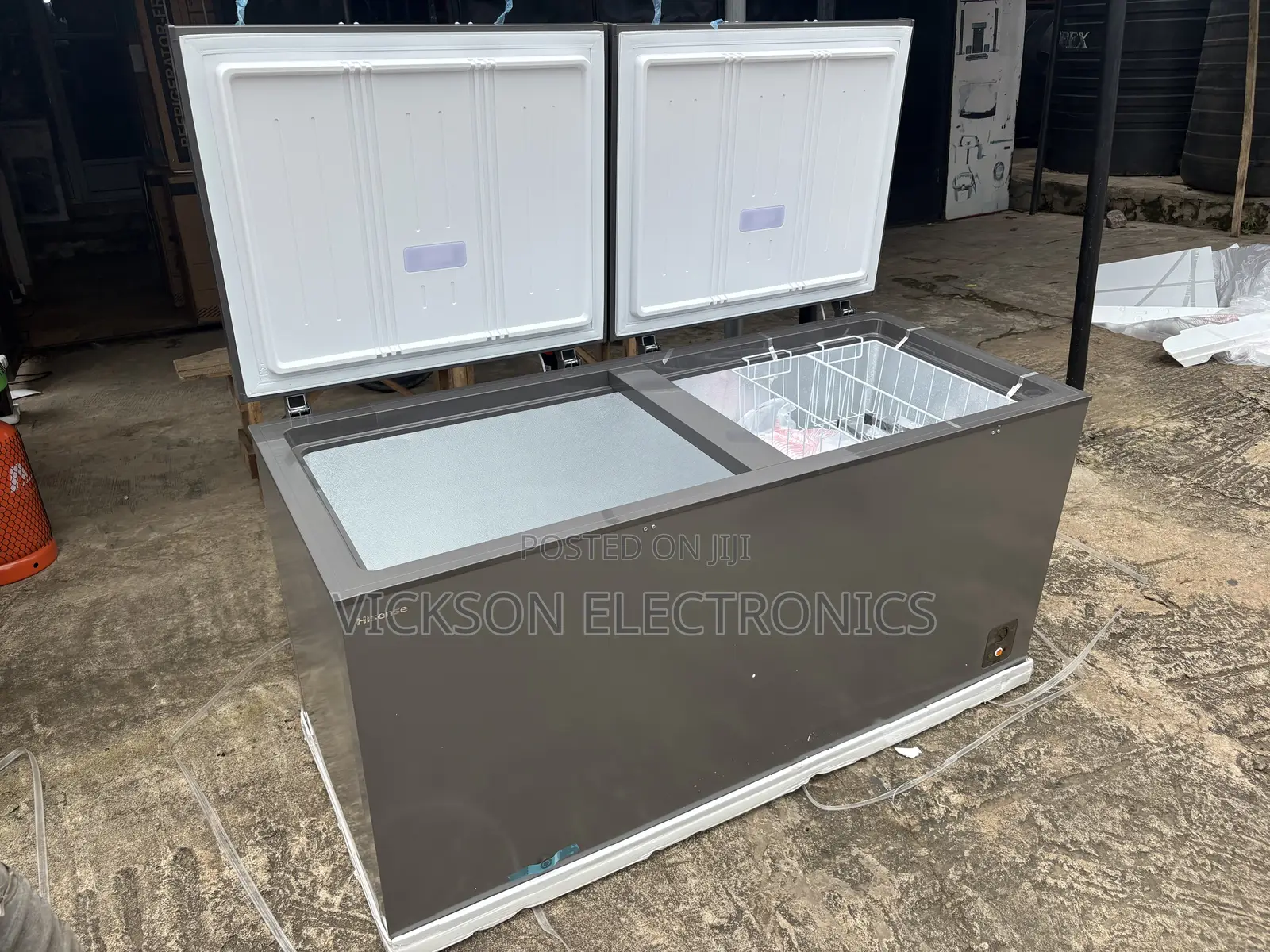 Hisense 66dd 500litters Double Door Chest Freezer