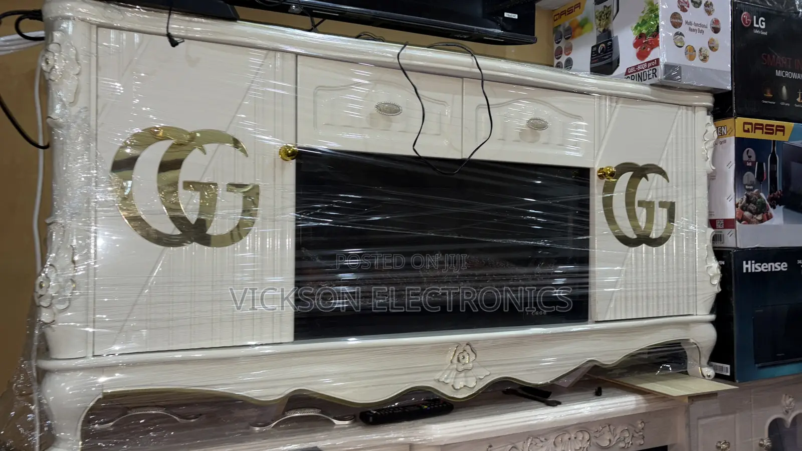 Imported Tv Stand Fire Face