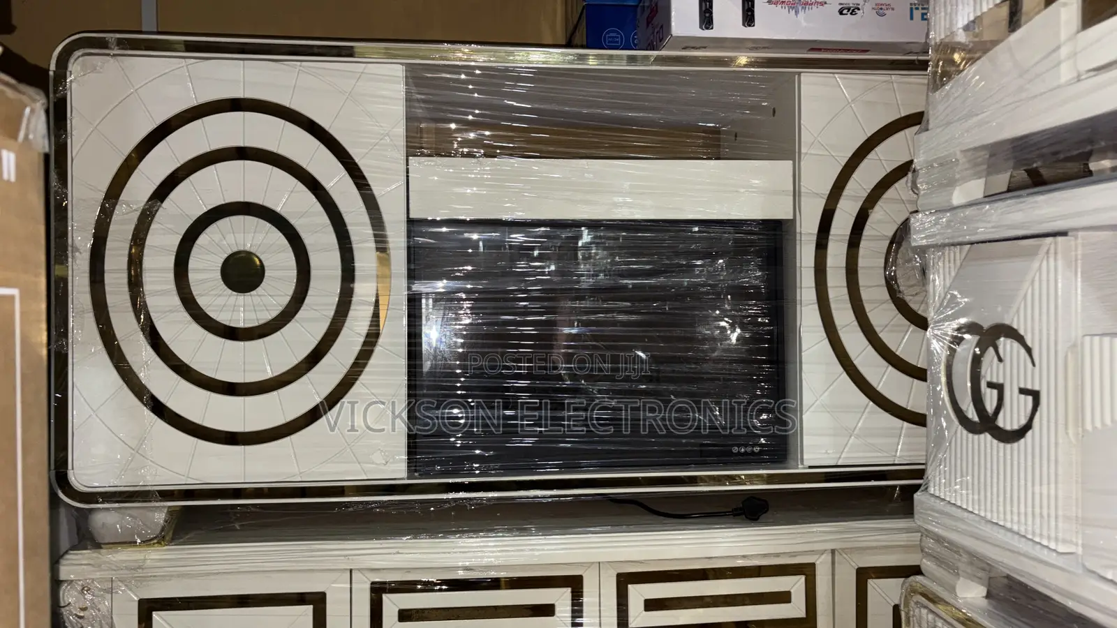 Imported Tv Stand Fire Face
