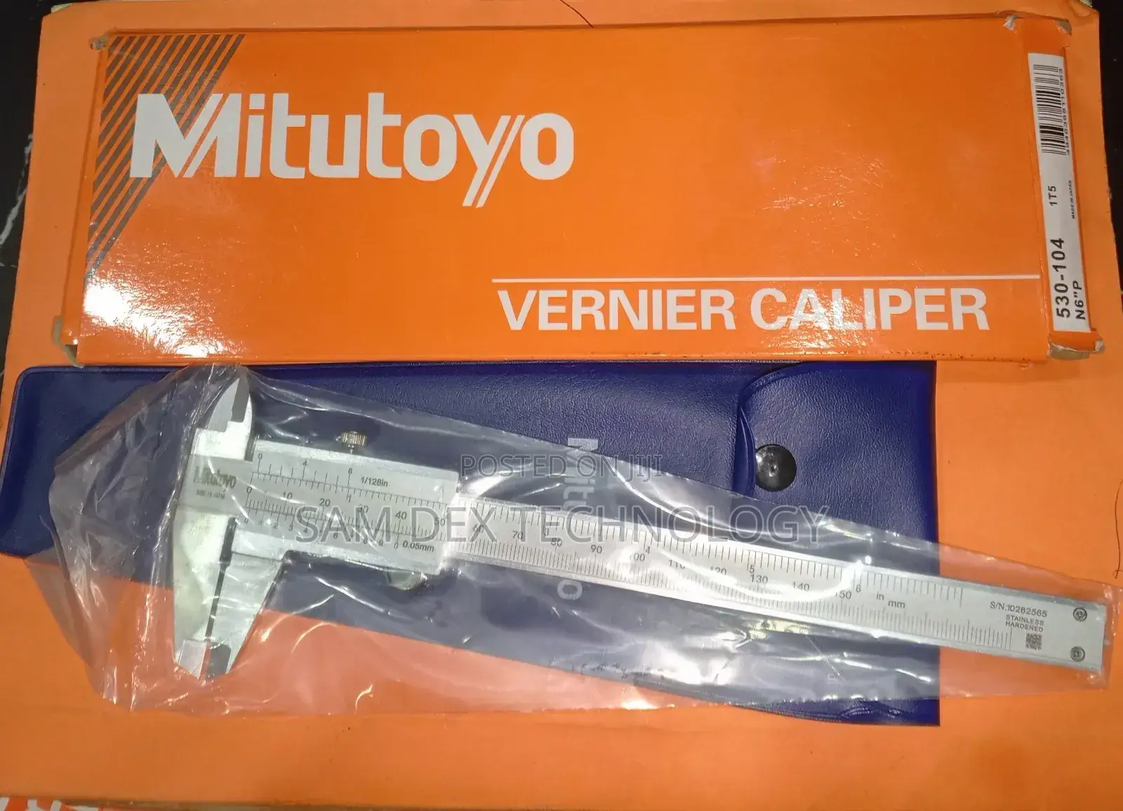 6" Mitutoyo Analogue Caliper (0-150mm)