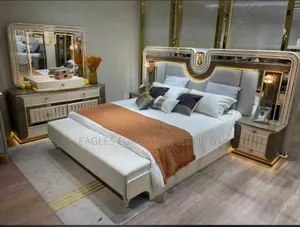 Quality Set of Luxury Turkish Bed With Wardrobe