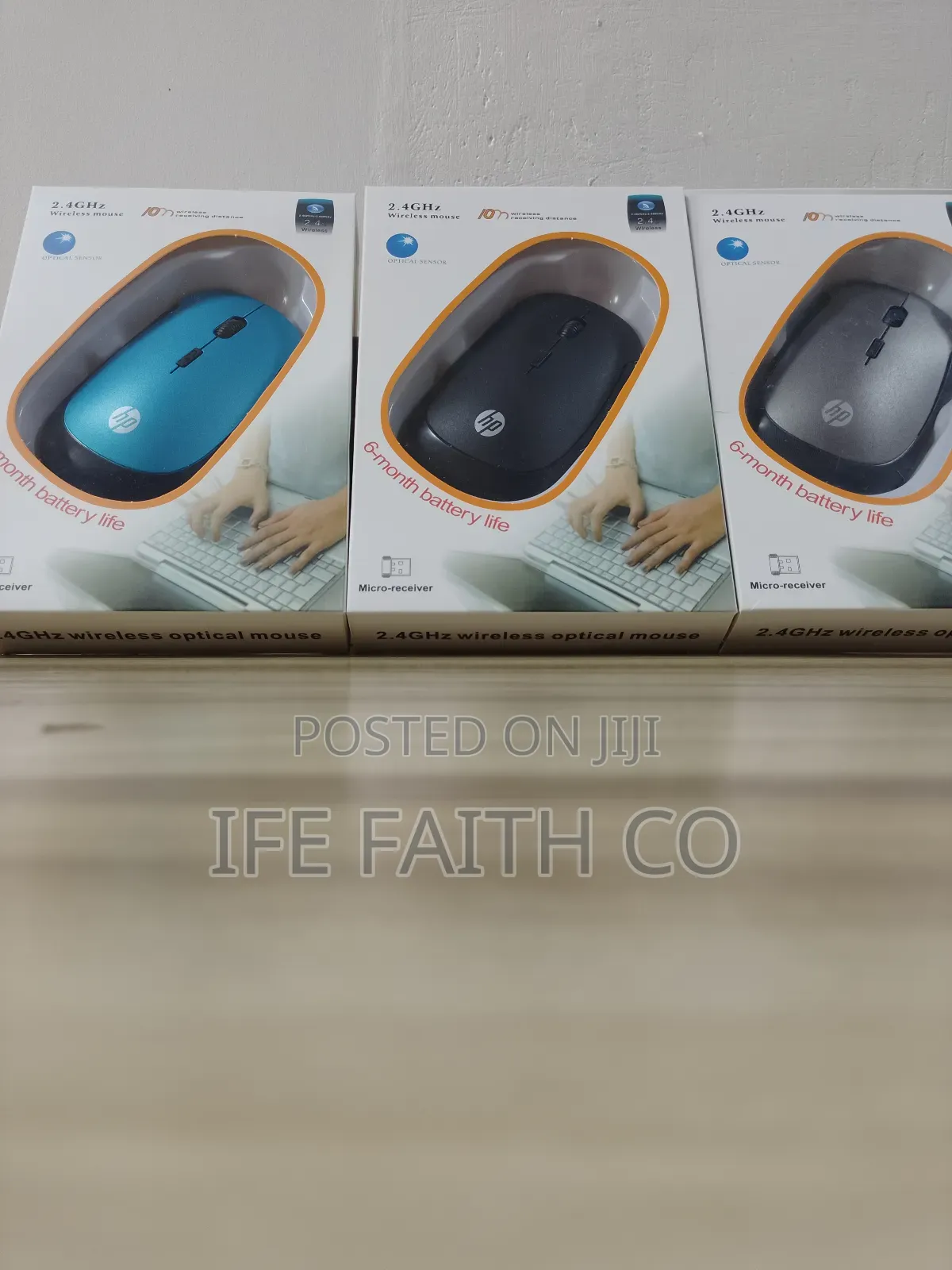 Hp Wireless Optical Mouse 2.4ghz