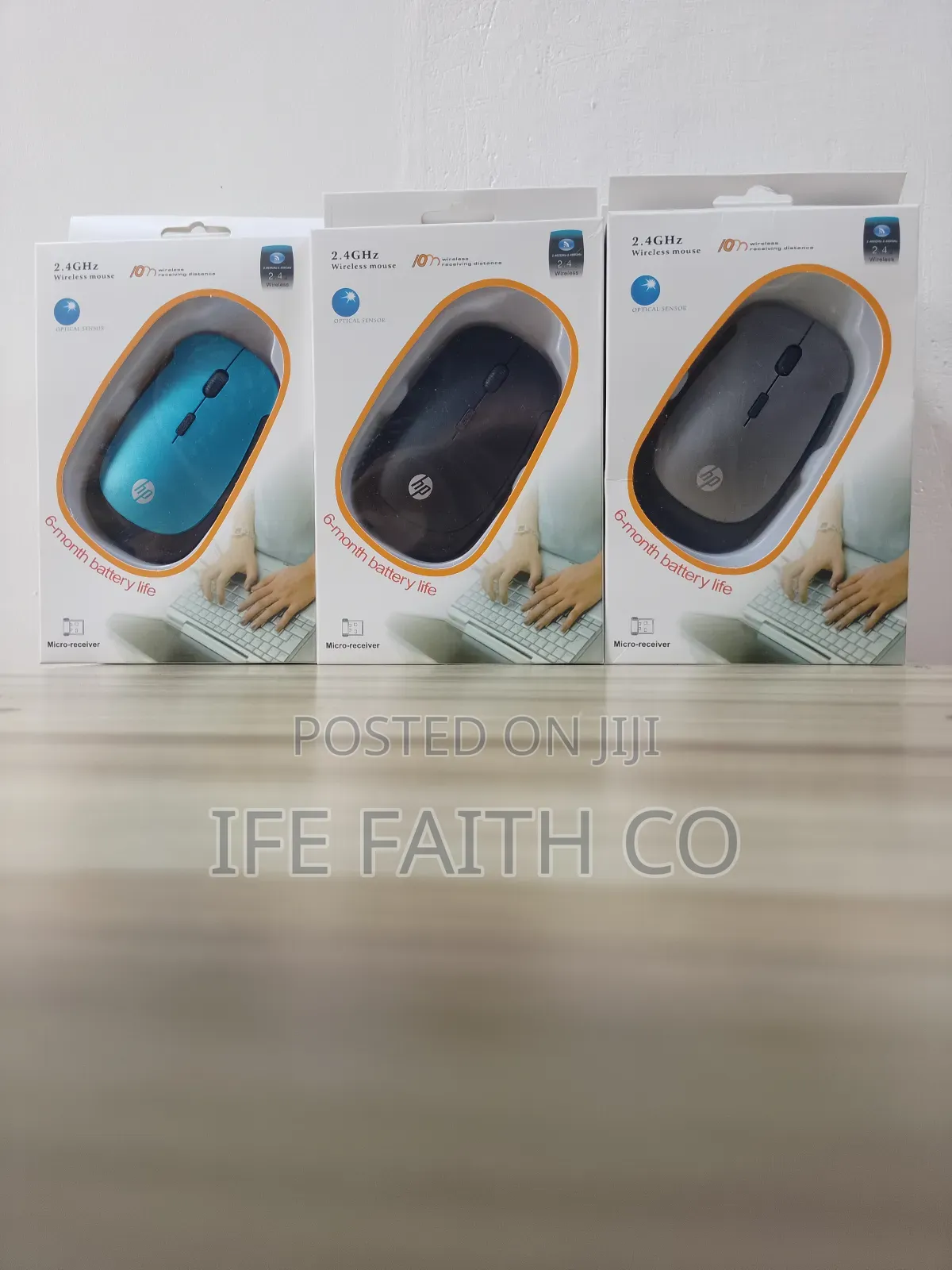 Hp Wireless Optical Mouse 2.4ghz