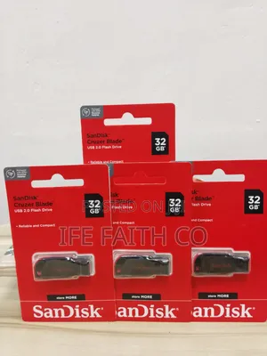 Sandisk 32gb Cruzer Blade 2.0 Usb Flash Drive