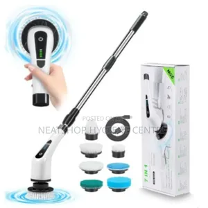 Quality Rechargeable 7 In1 Spin Scrubber