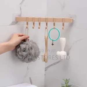 6 Hooks Wall Hanging Kitchen Organiser
