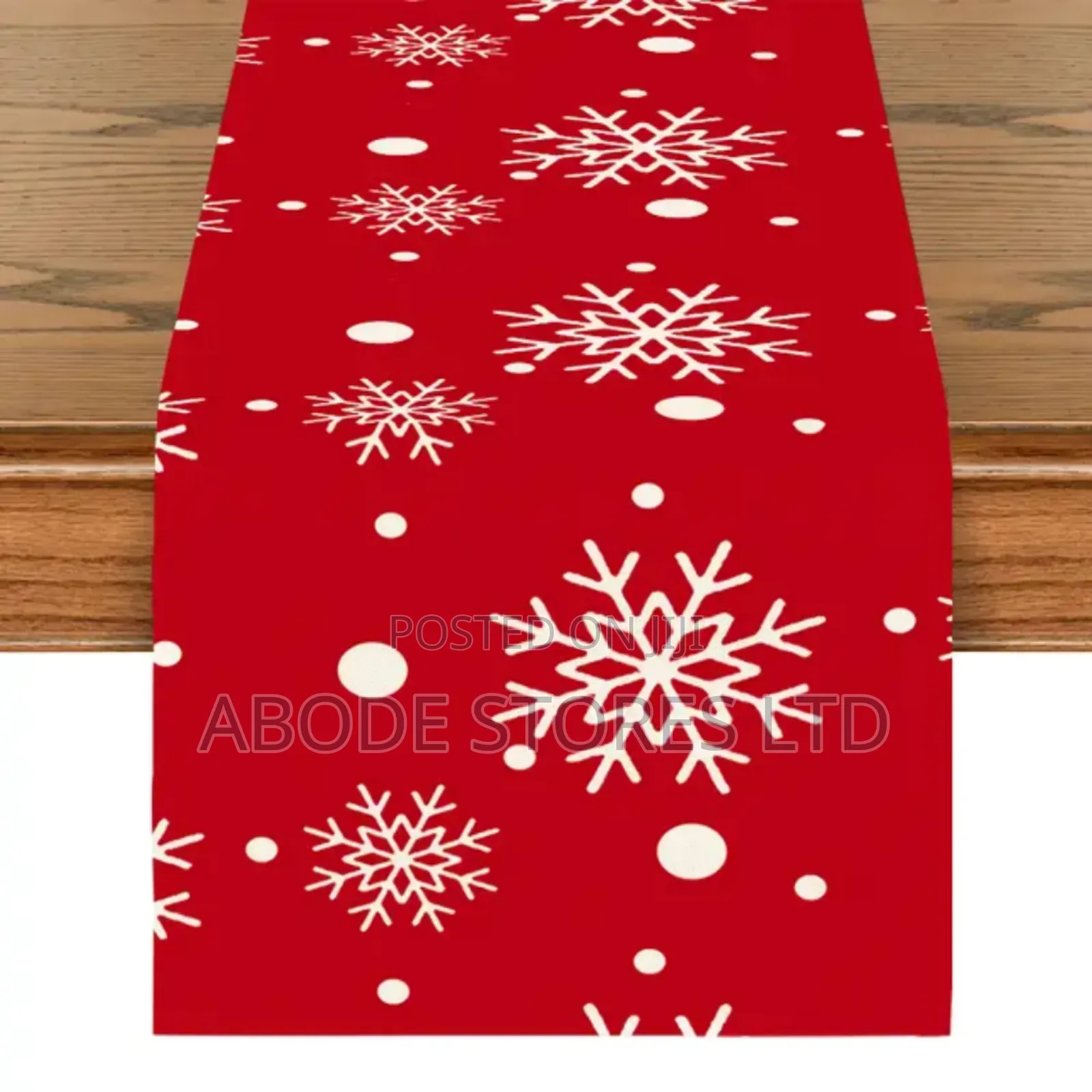 Snowflakes Decorative Xmas Table Runner