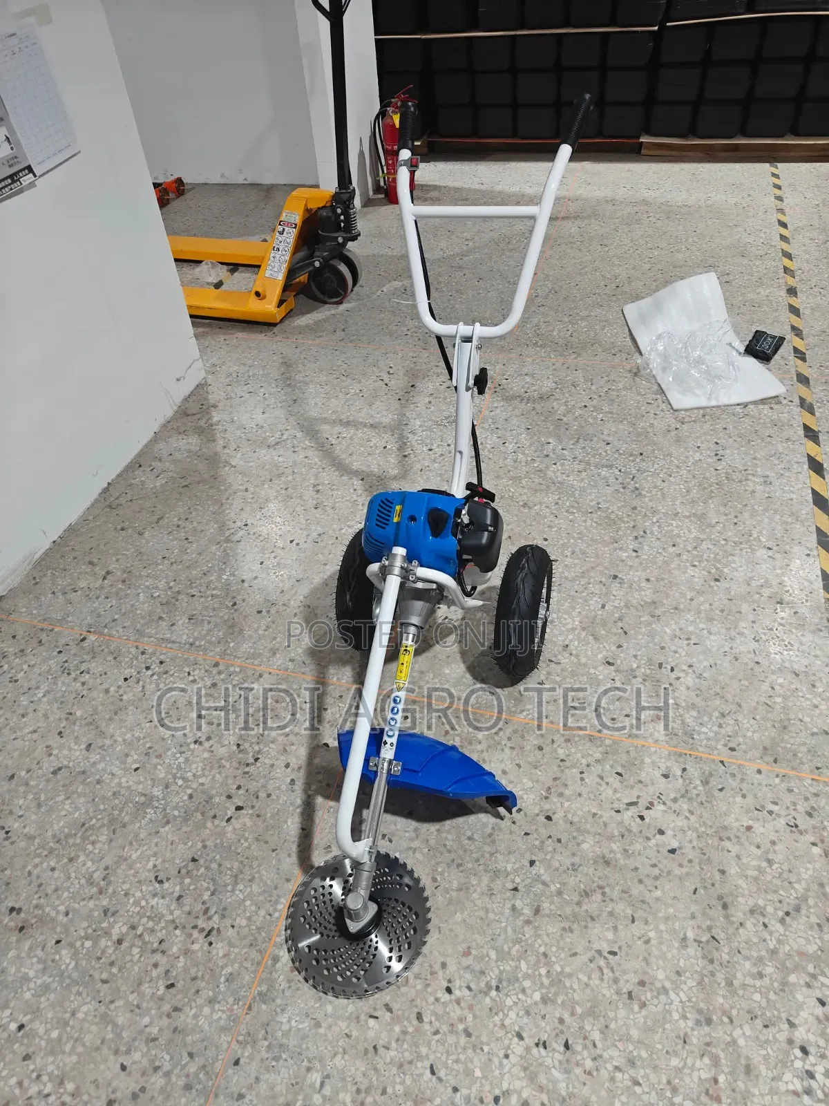 Wheels Brush Cutter