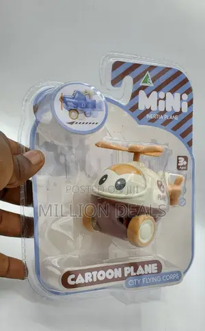 Cartoon Flying Plane Kids Toy Ages 3+
