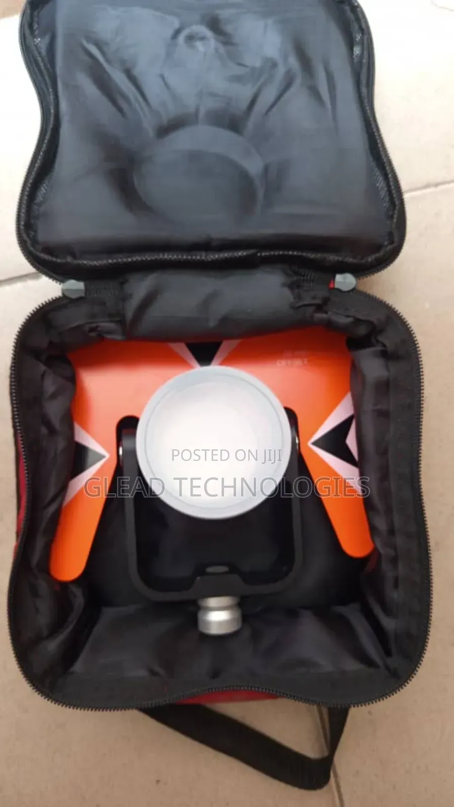 Survey Prism With Tracking Rod