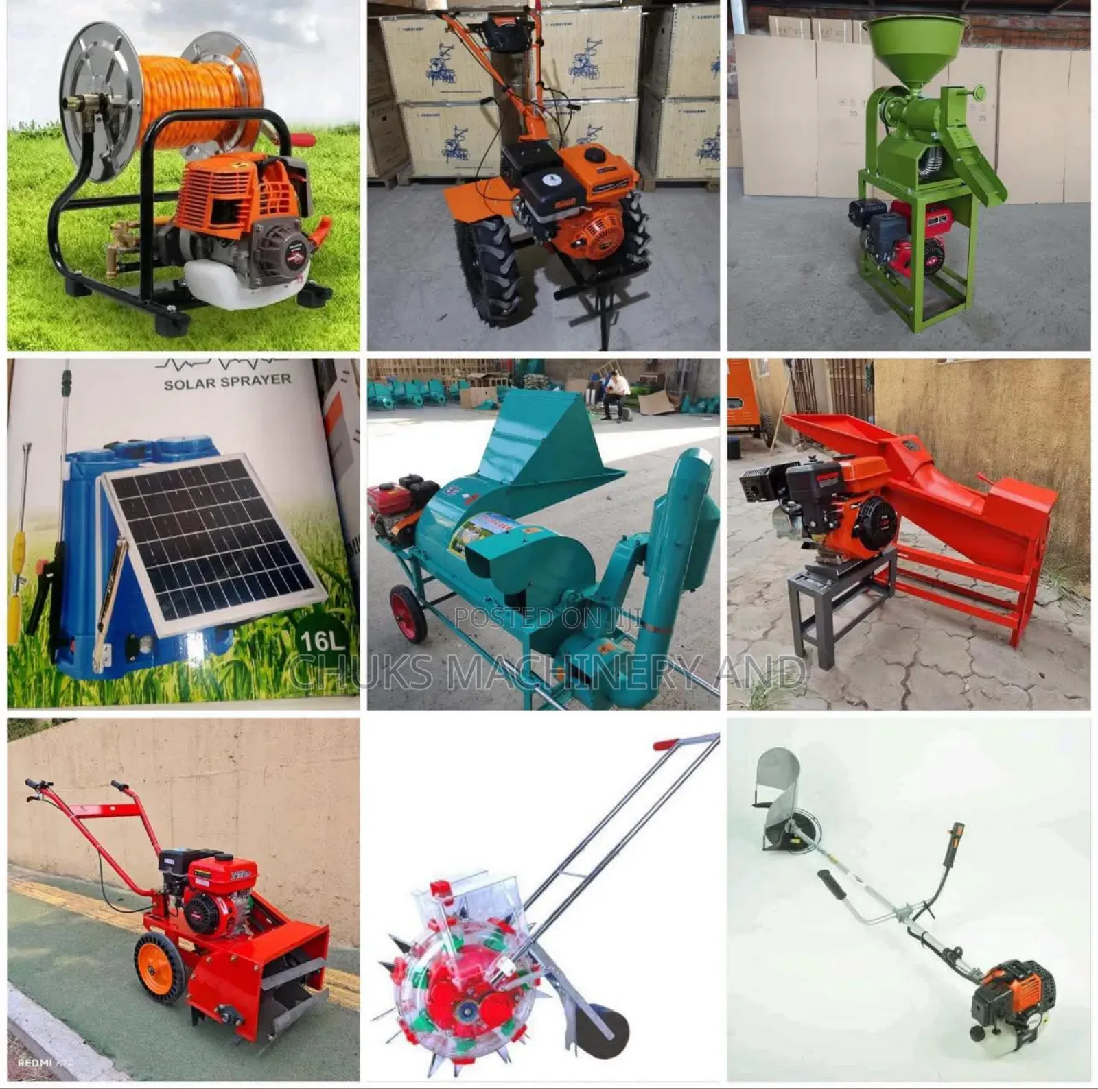 Different Types Of Farm Machine