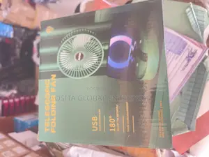 Rechargeable Fan and Phone Stand