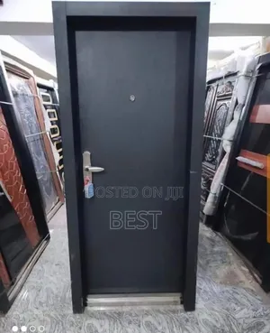J Black Security Door