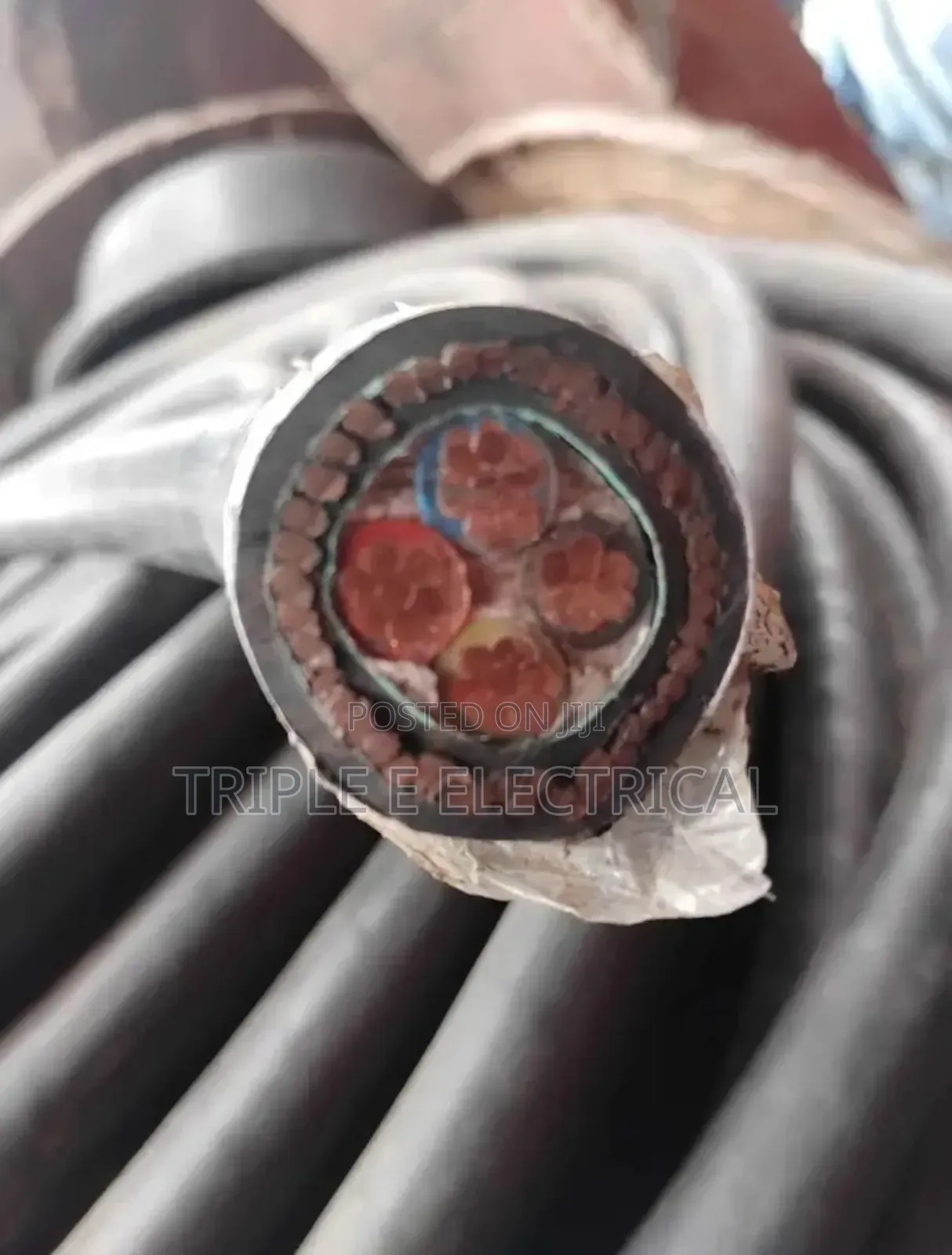 25mm 4core Armoured Cable