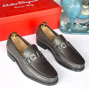 Good Ferragamo Leather Men Shoe
