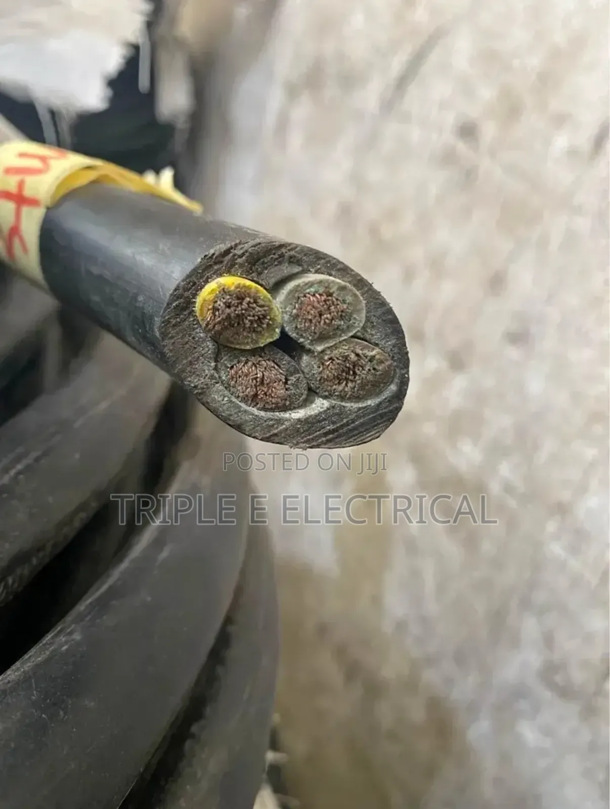 25mm 4core Flexible Cable