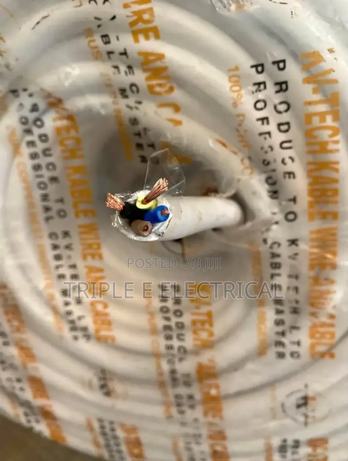 2.5mm 4core Flexible Cable
