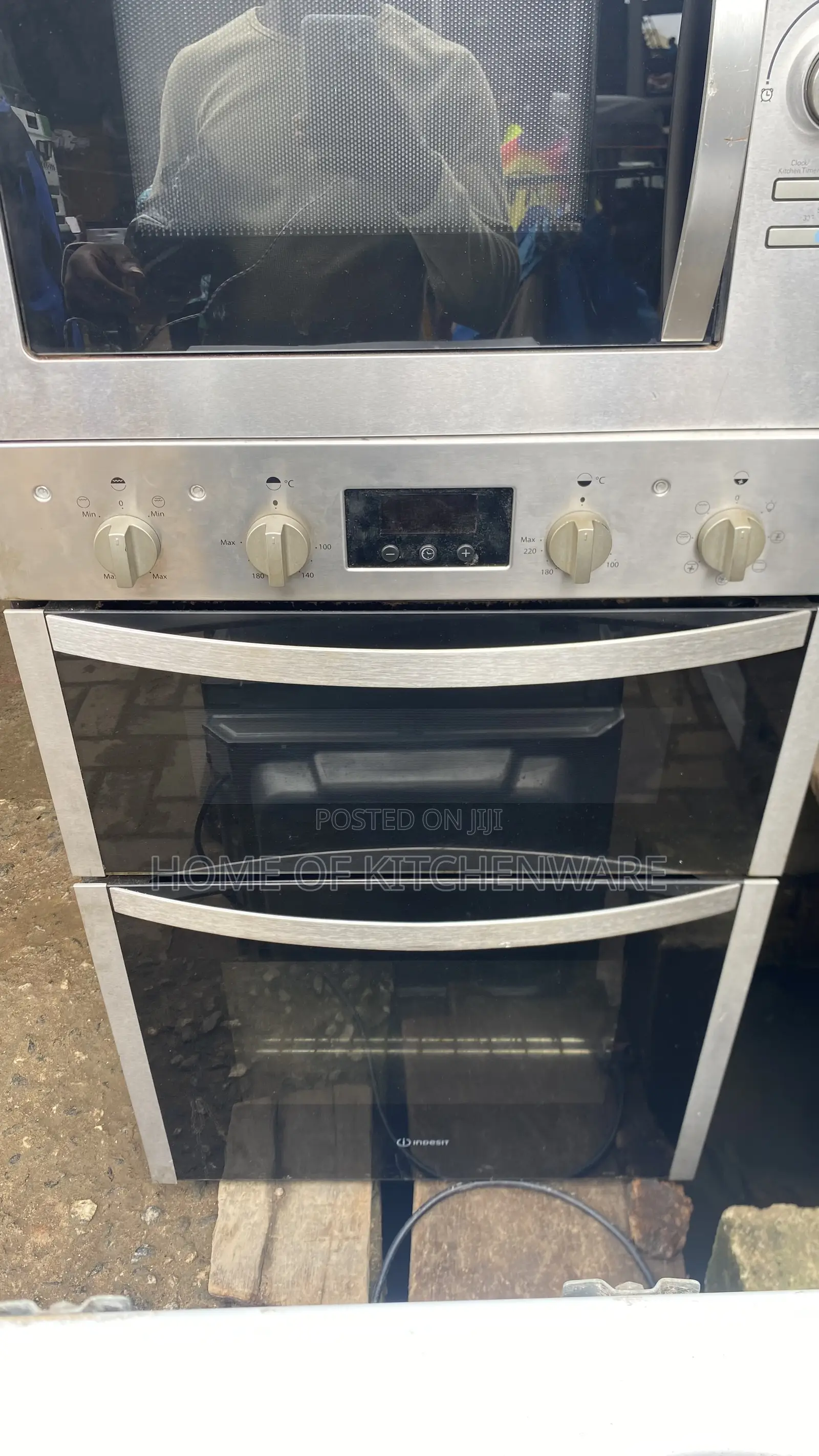 Double Door Oven and Grill