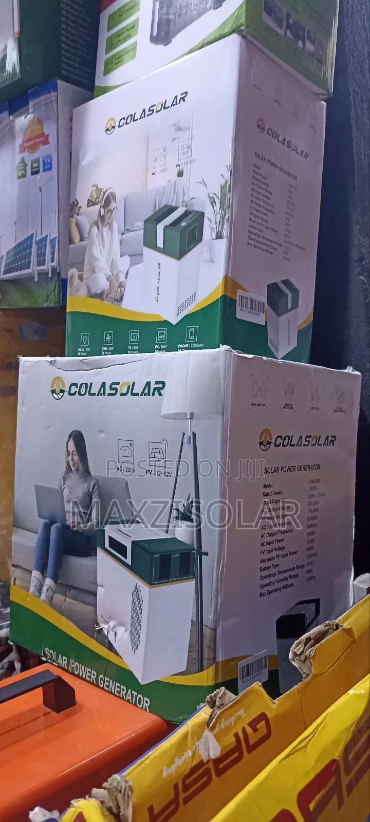 1kwh Colasolar Generator