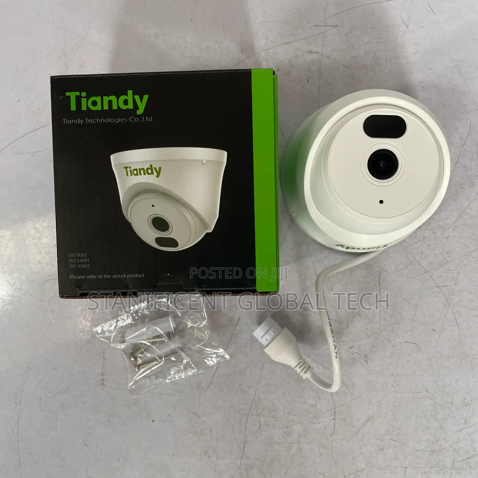 Tiandy 2mp Indoor Infrared Audio Ip Camera