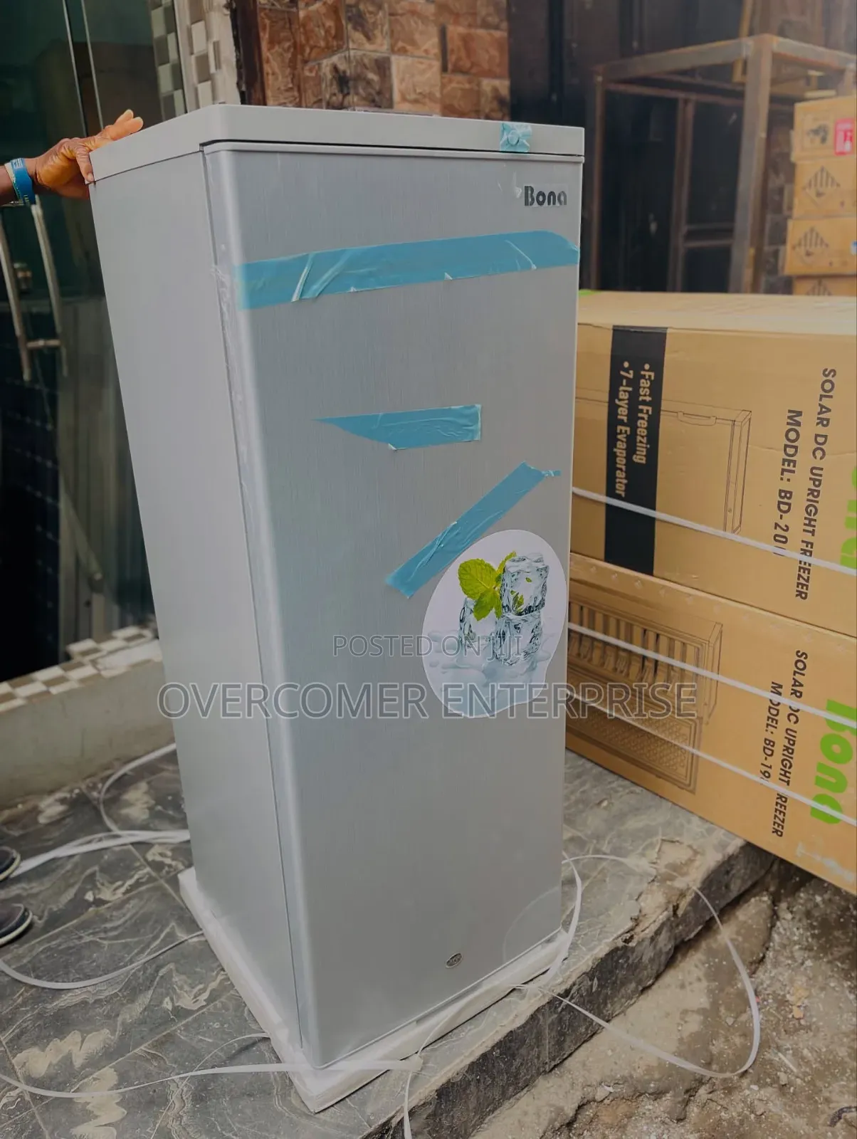 Solar Ice Block Freezer