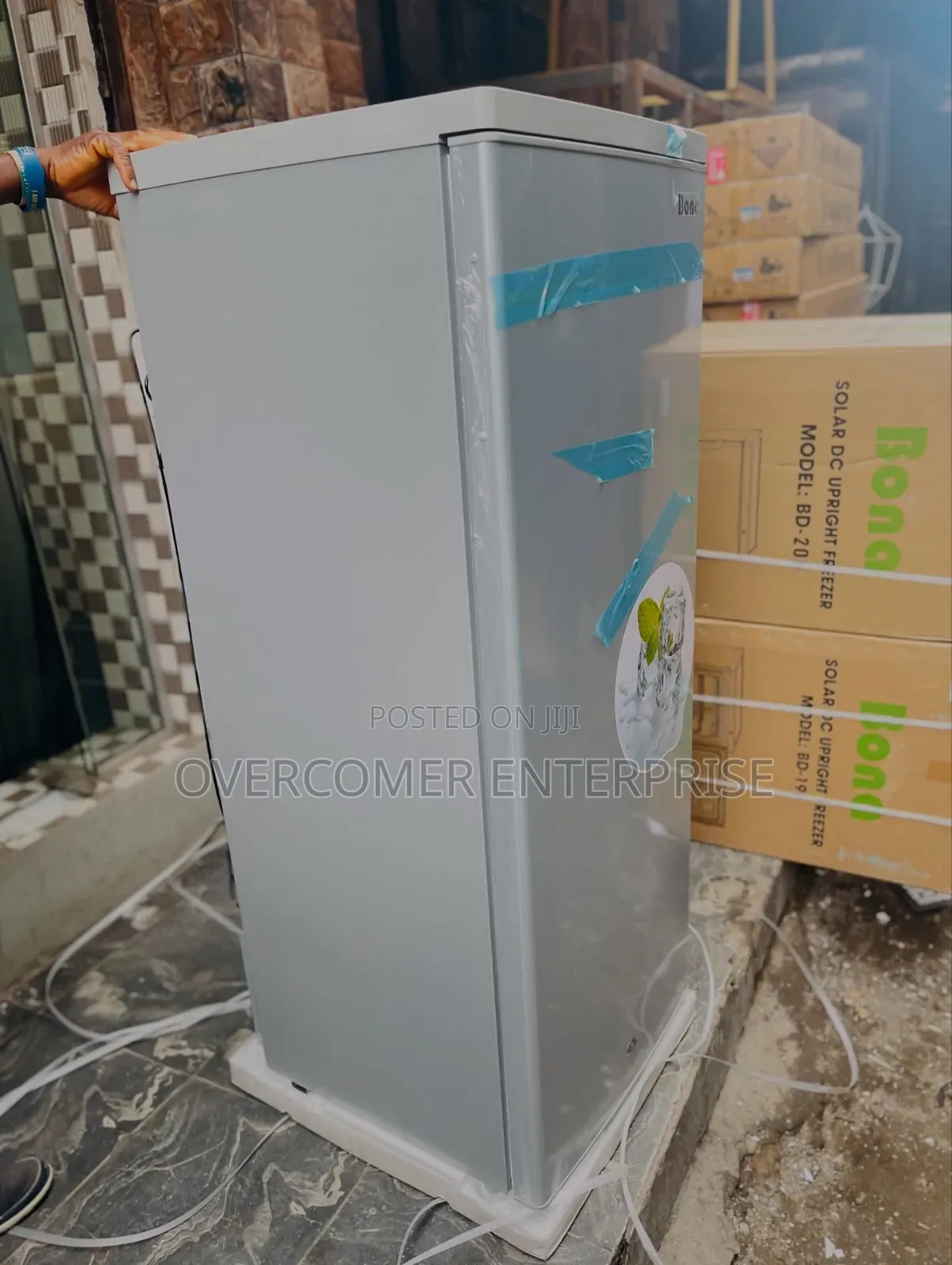 Ice Block Freezer Solar Powered