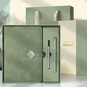 Notebook and Pen Gift Set.