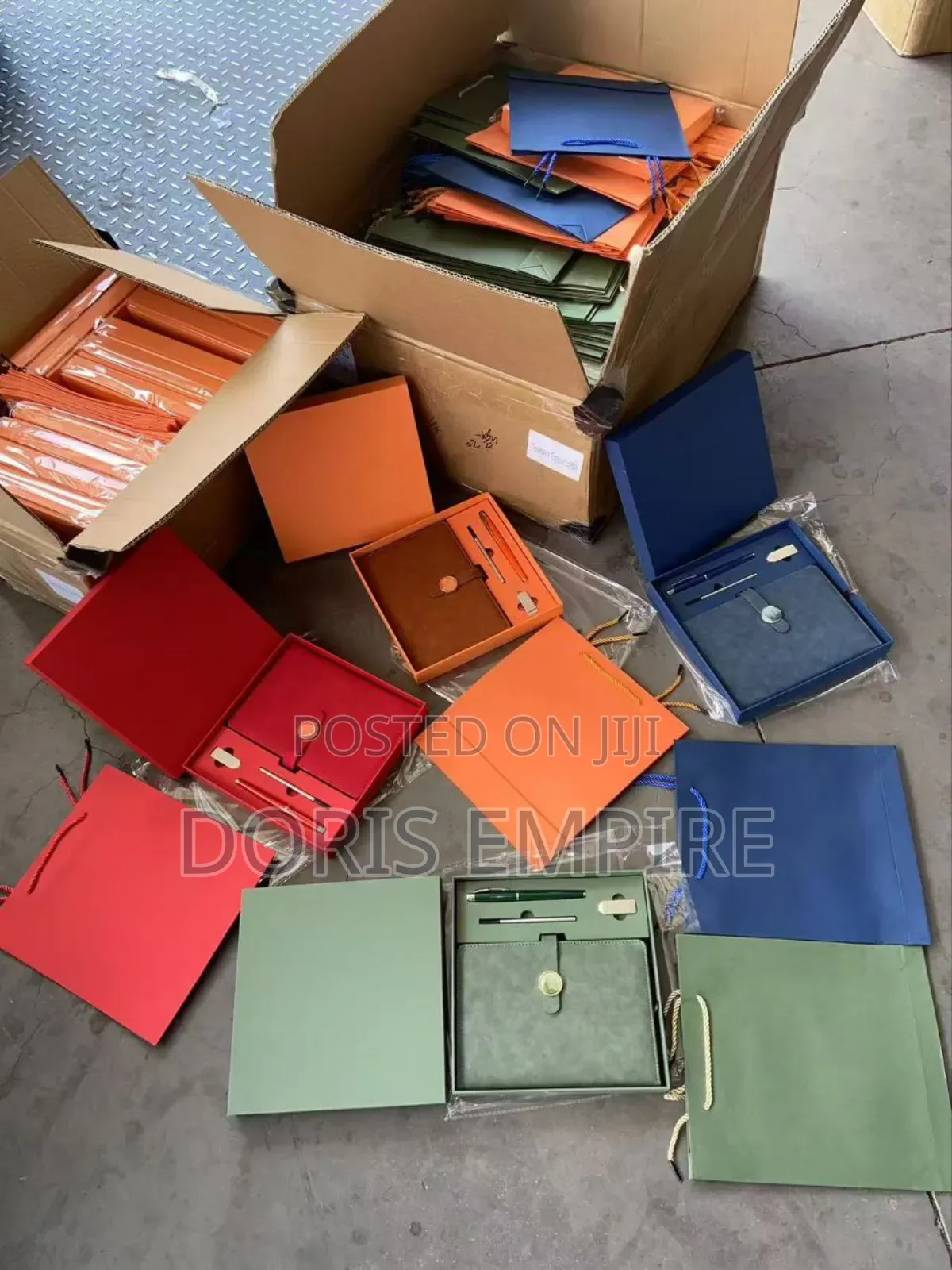 Notebook and Pen Gift Set.