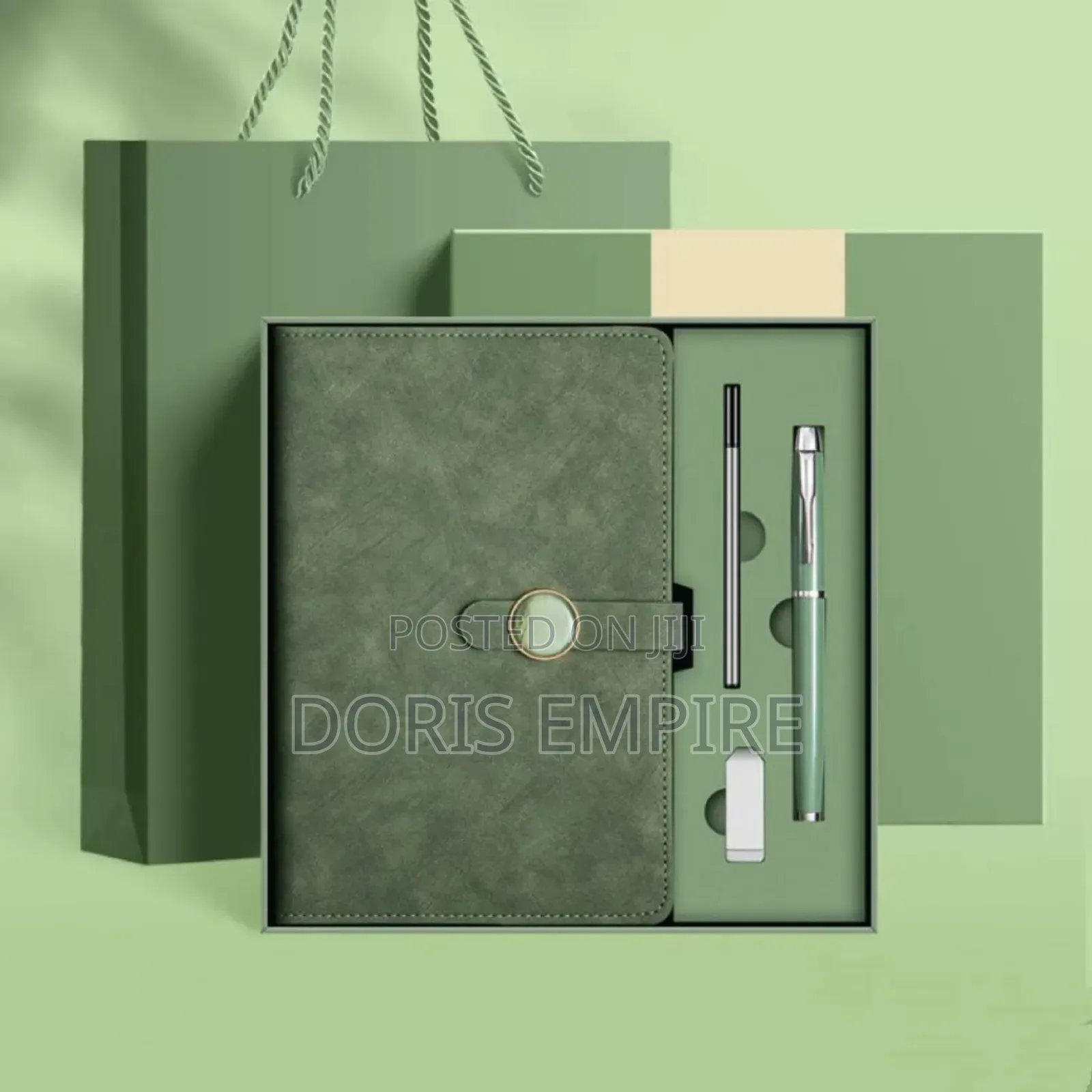 Notebook and Pen Gift Set.