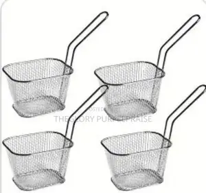 Stainless Steel Chips Basket (4pcs)