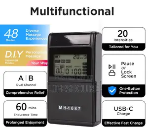 Tens Ems Physical Therapy (Rechargeable)