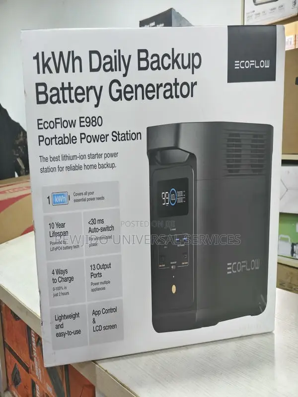 Ecoflow E980 Portable Power Station don siyarwa - REWJIDO UNIVERSAL ...