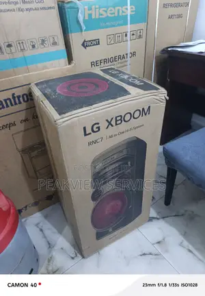 Lg Xboom Rnc7 Dj Style Sound System With Led Effects