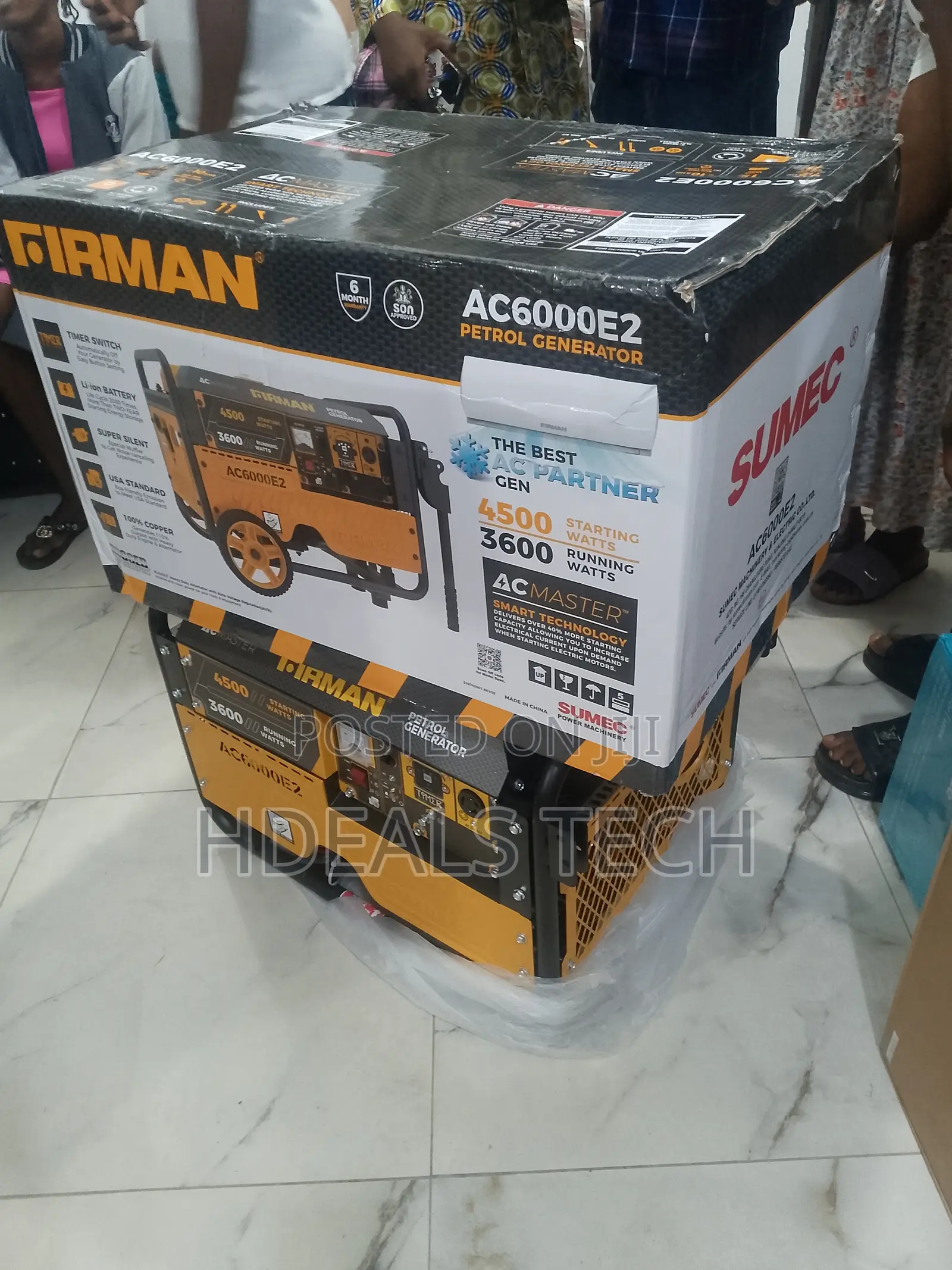 Firman Ac6000e2 Original Generator – Key Start