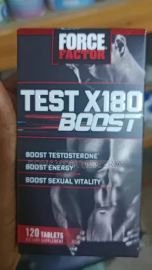 Force Factor Test X180 Boost X120 Tabs