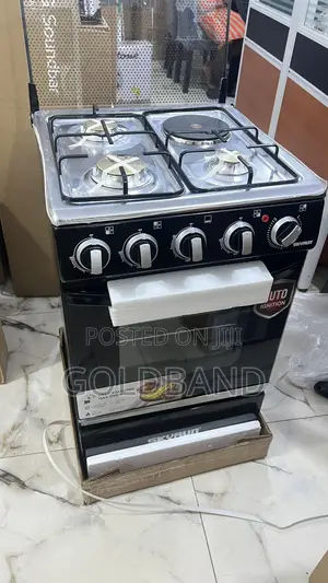 Skyrun 3+1 Auto Ignition Gas Cooker