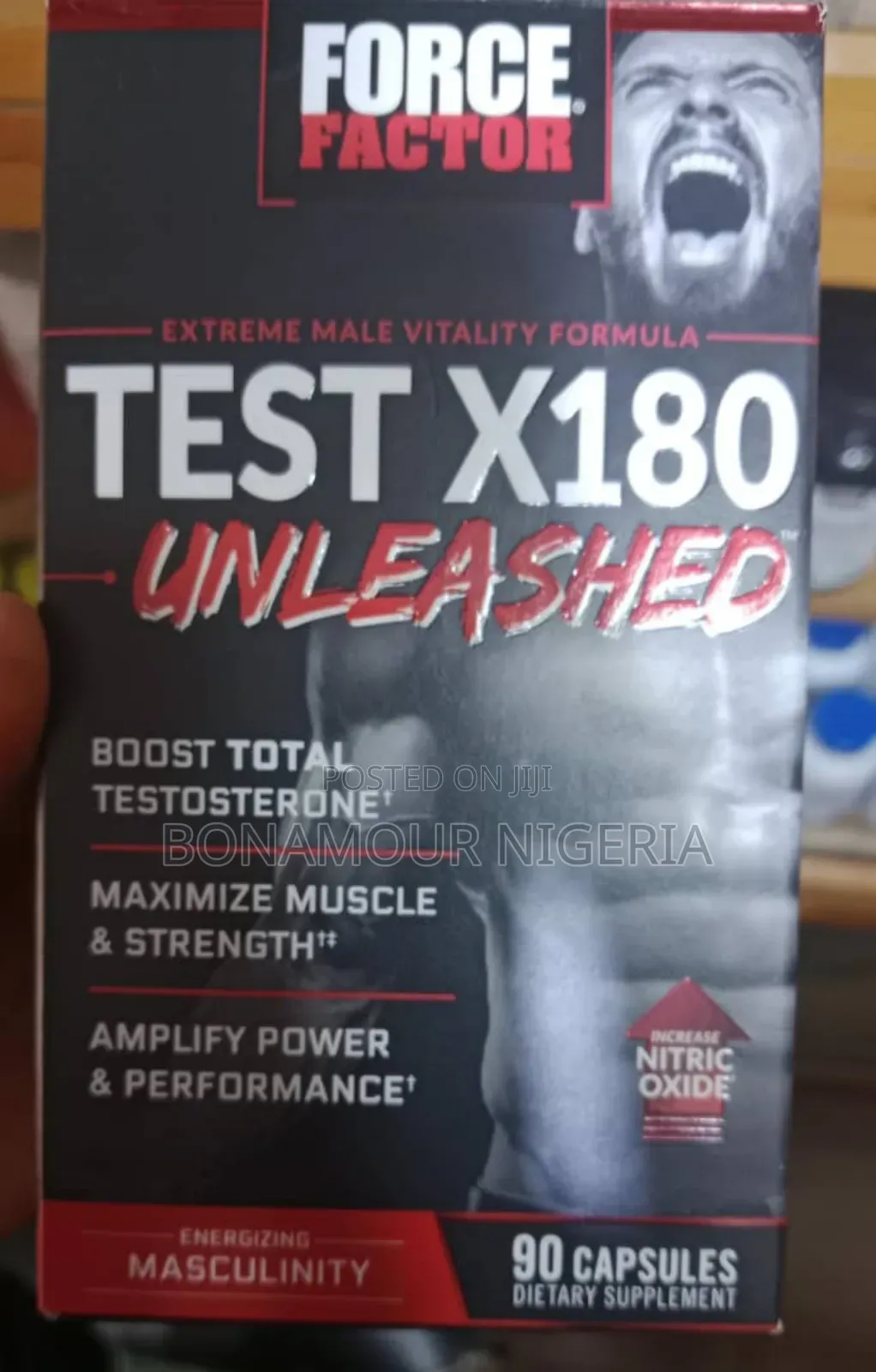 Force Factor Test X180 Unleashed X90 Caps