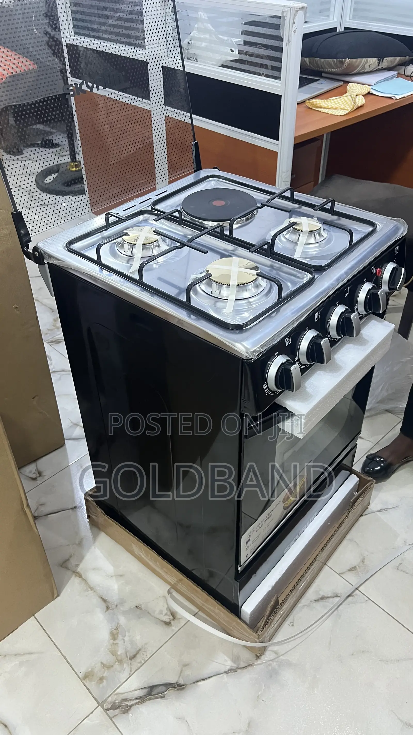 Skyrun 3+1 Gas Cooker – Durable Efficient