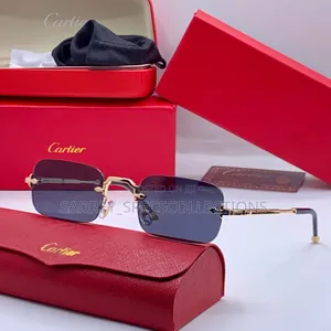 Reemless Sunglasses by Cartier for Men and Unisex
